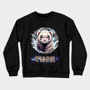 Ferret Thor Crewneck Sweatshirt